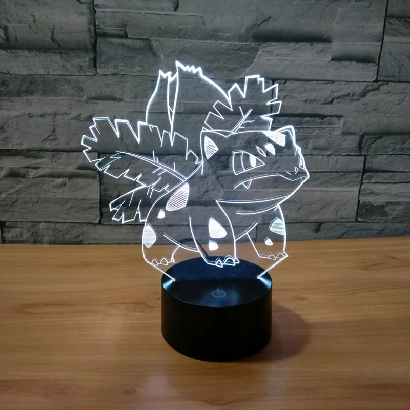 

Touch Switch Usb 3d Light Colorful Touch Led Visual Gift Desk Lamp Novelty Led Night Light Usb 7 Color Change Table Lamps