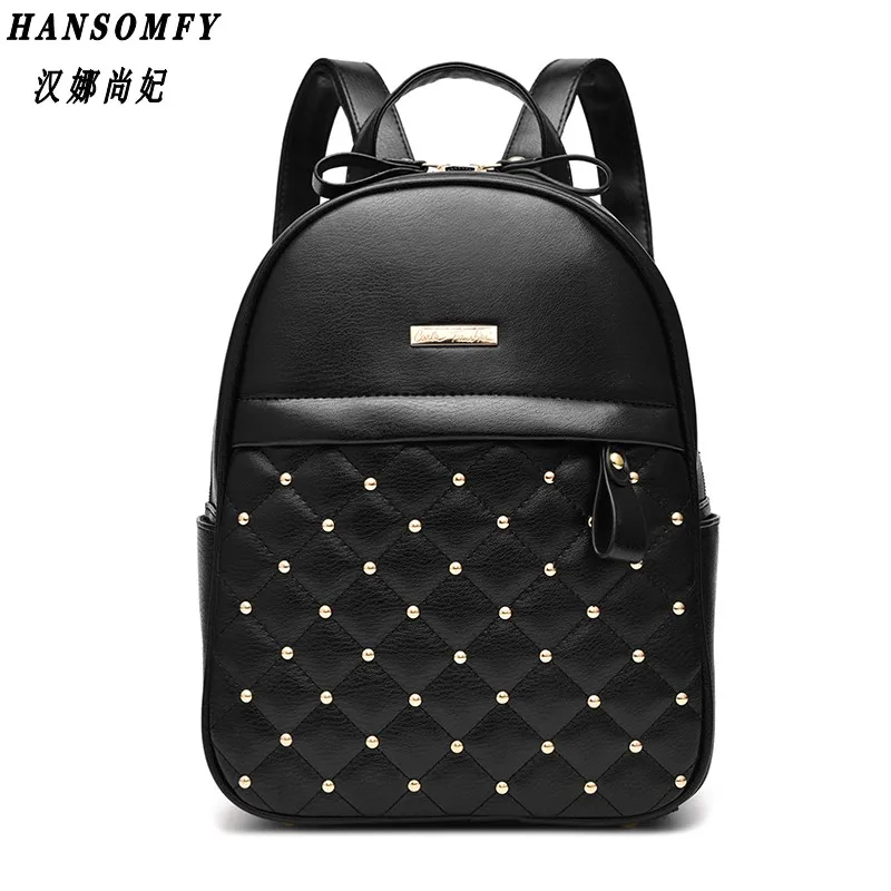 

100% Genuine leather Women backpack 2018 New shoulder bag new students fashionable Korean Korean female package