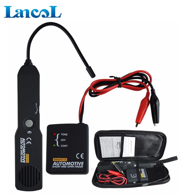 Automotive Short & Open Circuit Finder Wire Cable Tracker Toner Tester