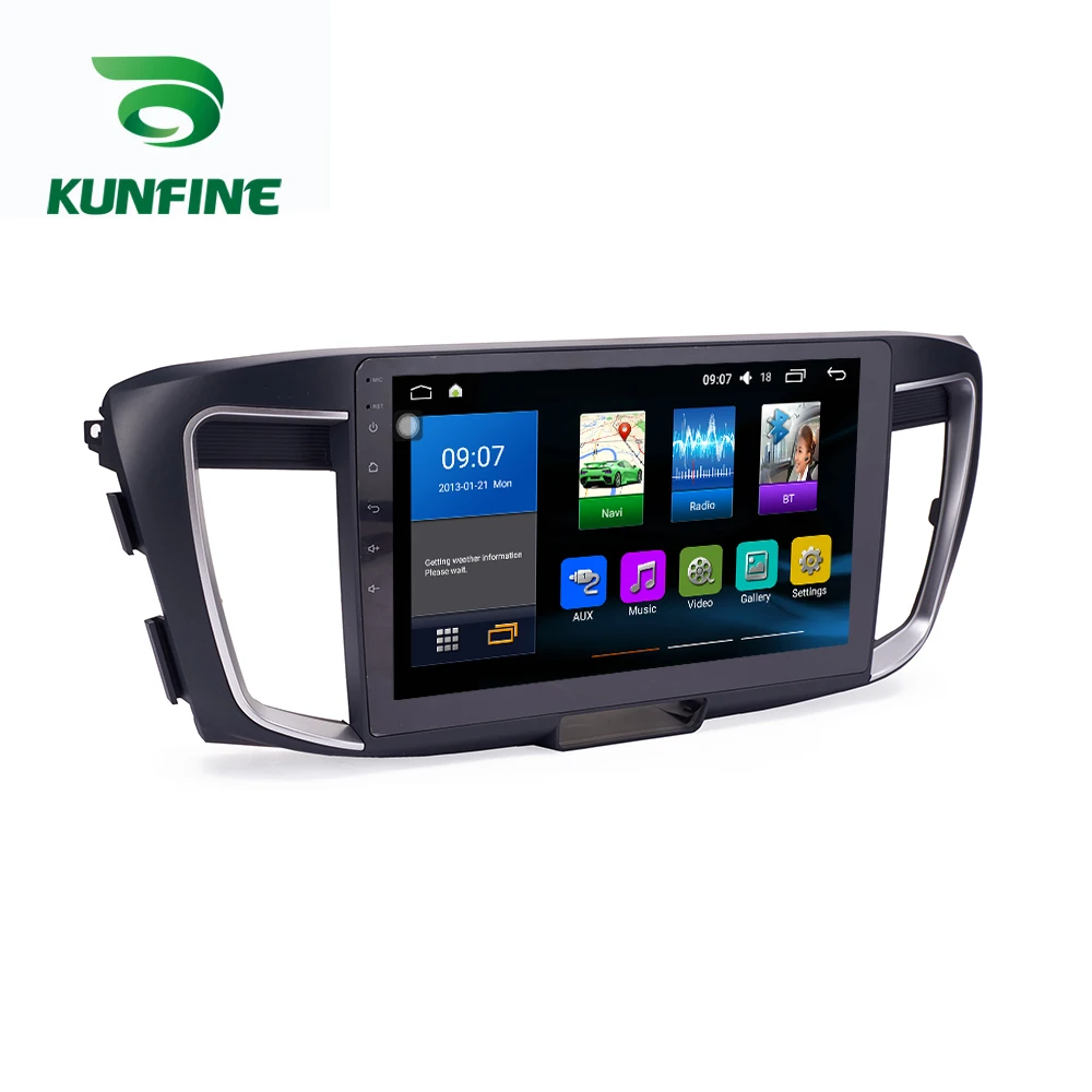 Flash Deal Octa Core 1024*600 Android 8.1 Car DVD GPS Navigation Player Deckless Car Stereo For Honda Accord 2014-2017 Radio Headunit WIFI 5