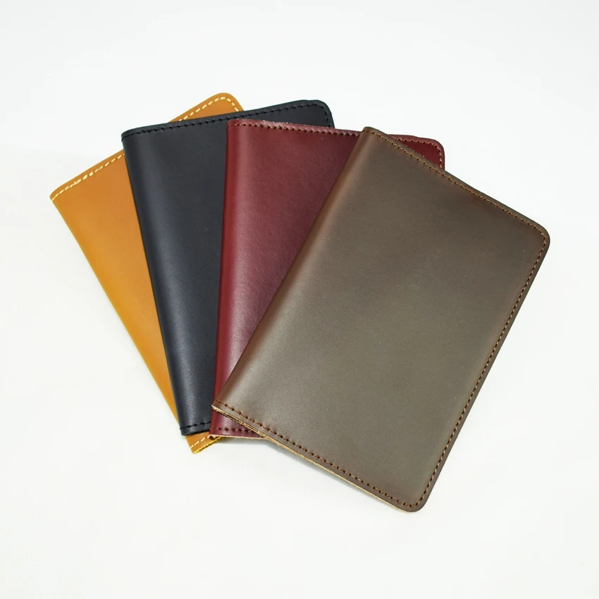 Bird Branch Crest Leather Passport Holder Cover Case Travel One Pocket