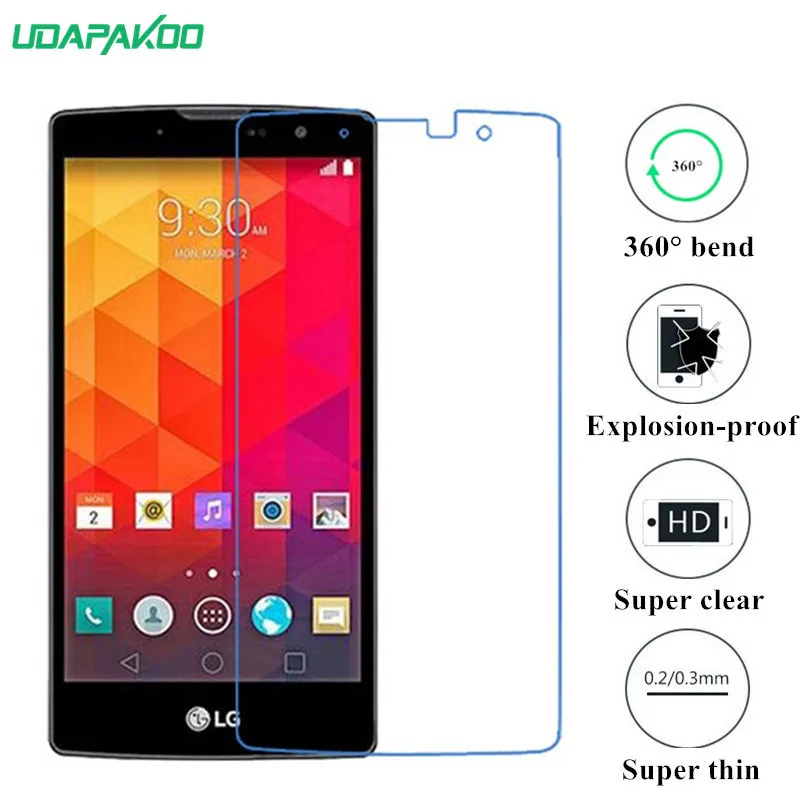 Udapakoo прозрачная закаленная (мягкое стекло) пленка для LG Magna H502 G4C H525N G4 mini c90 нано