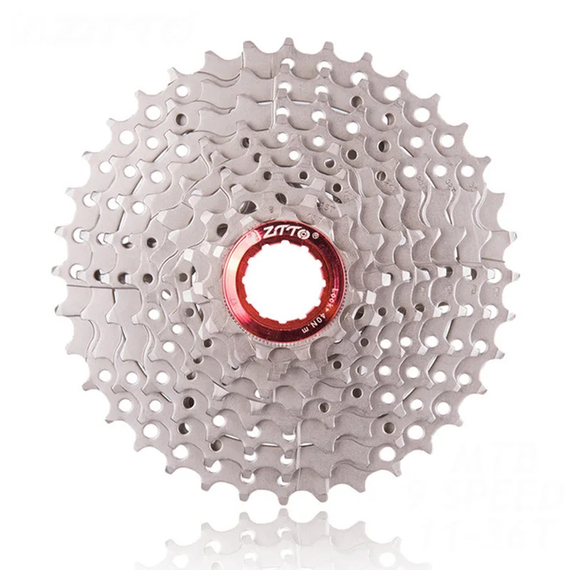 1* велосипедная Звездочка для велоспорта MTB велосипед 9 скоростей 32 T/36 T/40 T кассеты заменяет аксессуары - Цвет: 11 36T silver