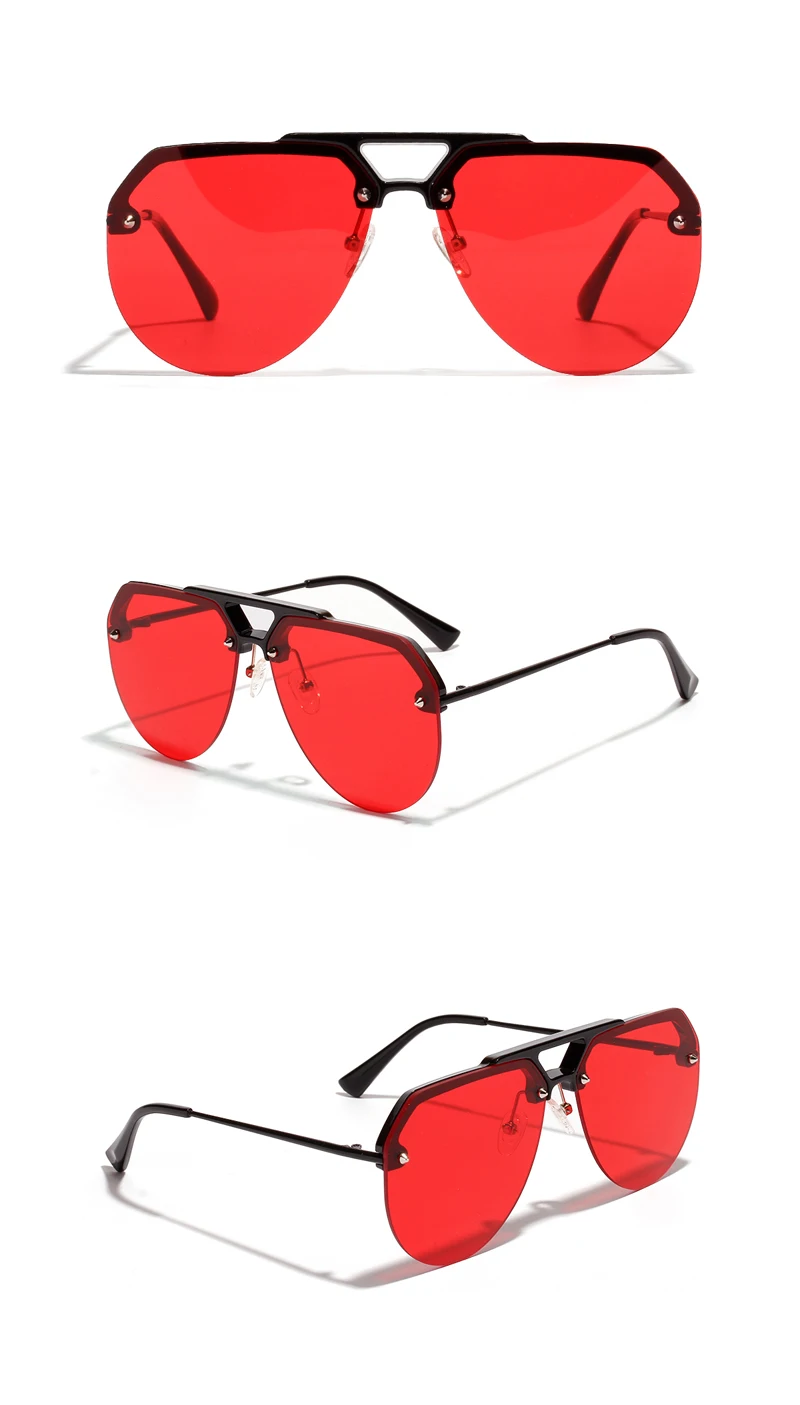 semi-rimless sunglasses 2086 detail (8)