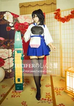Hot Anime Kantai Colección de Las Mujeres de Cosplay del Kimono Vestido Libre Shipping SL