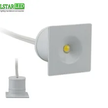 YLSTAR DC12V AC85-265V мини светодиодный прожектор 3 Вт 25 мм 240Lm 80Ra мини светодиодный прожектор для шкафа витрина шкаф-витрина под лестницей точечное освещение
