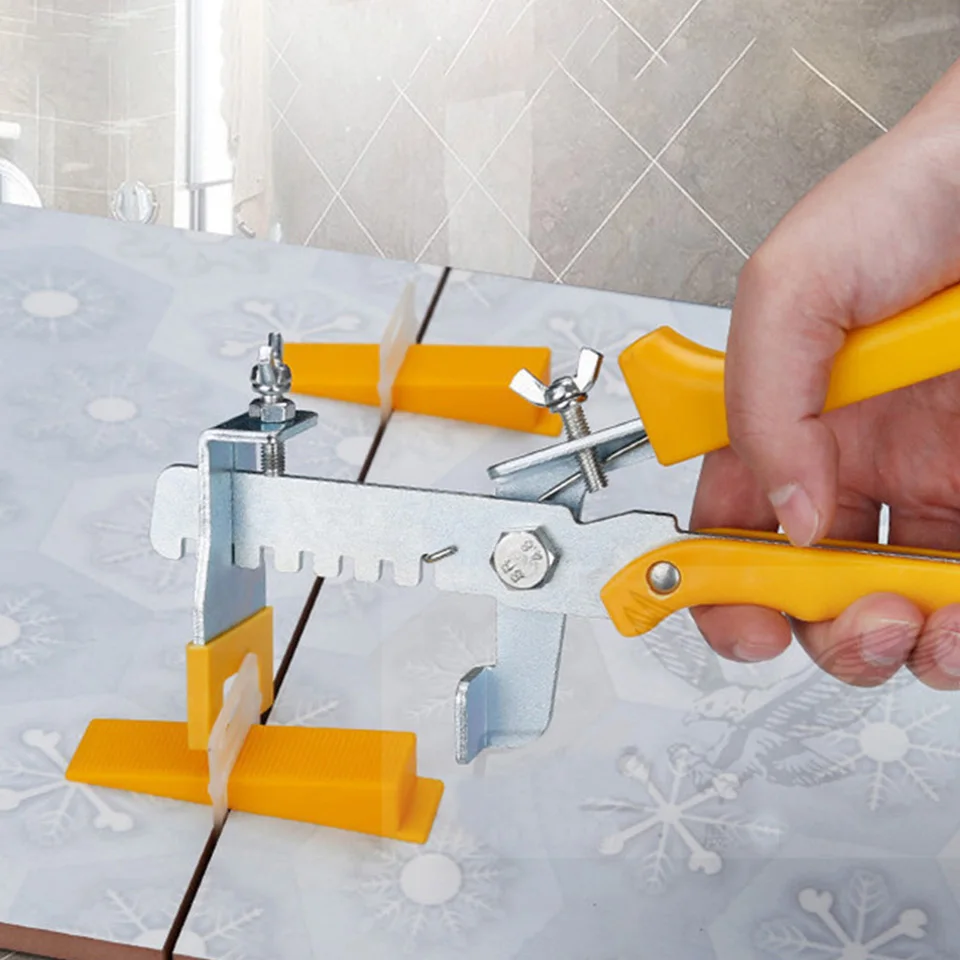 

Flooring Wall Tile Leveling Pliers Ceramic Ground Wall Tile Leveler Pushing Pliers Clincher Masonry Auxiliary Hand Operated Tool