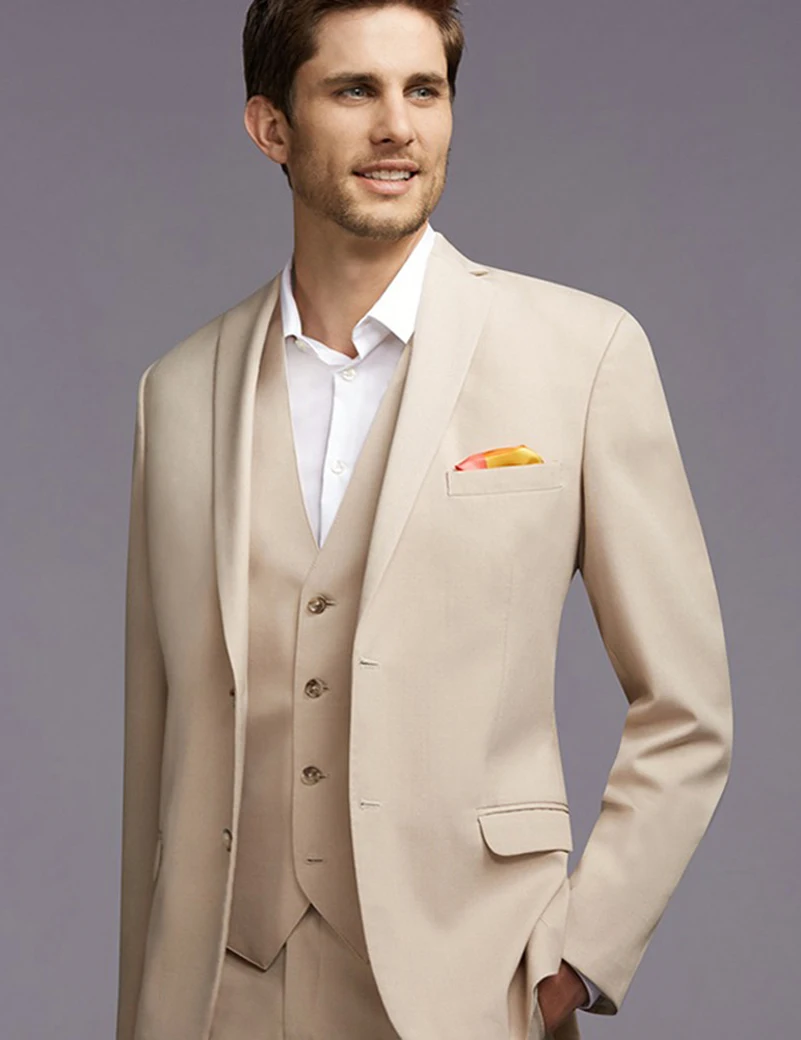 New-Groom-Wear-Slim-Fit-Groom-Suit-Khaki-Groom-Tuxedo-Custom-Made-Wedding-Suits-For-Men