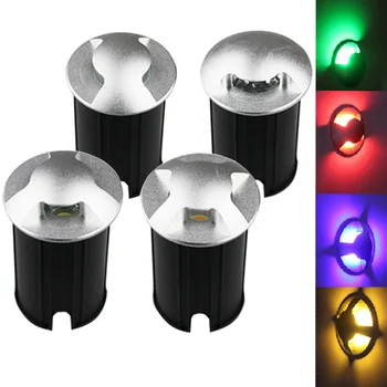 

LED Underground Light Outdoor Ground 1W 3W Floor Lamp Garden Square Path Buried Yard Spot Landscape 85-265V DC12V IP67