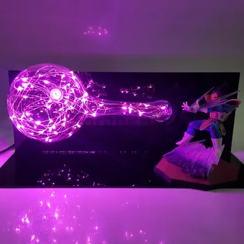 

Dragon Ball Z Action Figures Vegeta Super Saiyan Final Flash Led Light Bulb Anime Dragon Ball Super Vegeta Figurine DBZ Toy