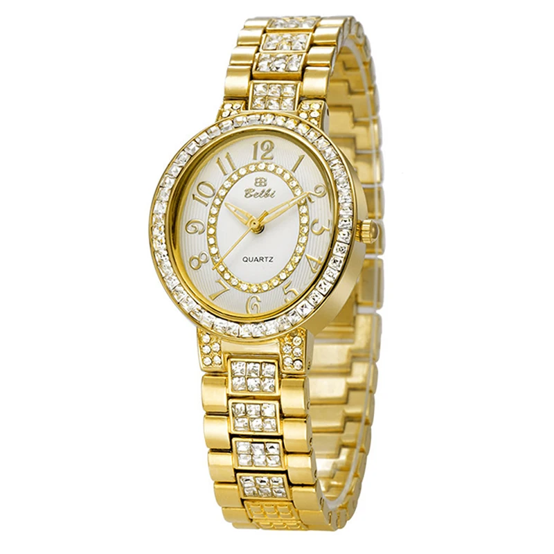 Brand Rose Gold Watch Luxurious Simple Fashion Woman's Casual Watches Stainless Quartz Wristwatches Free Shipping Sale