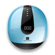 Профессиональный 80 Вт красный УФ светодиодный лак для ногтей SUN Light 110-240 в быстрая Сушилка для ногтей-сухой все лак для ногтей льдинка светильник светодиодный свет 365+ 405нм