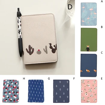 

1PC Velishy Travel Cute Printing Passport Cover Women Card Holder Passport Holder PU Leather Card Holder Passport Cover 14*10cm