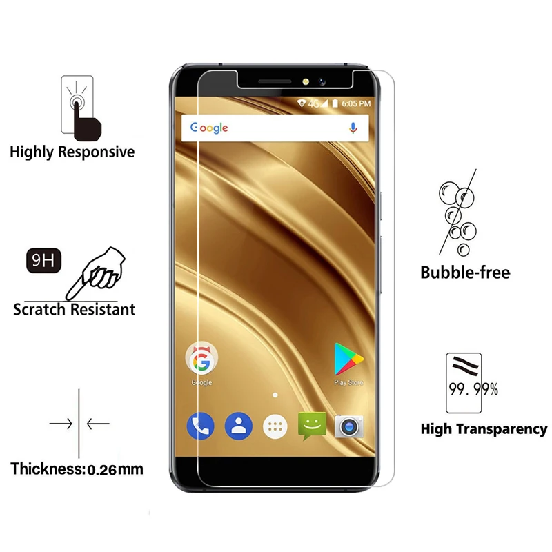 Закаленное стекло для Ulefone S8/S8 Pro Защитная пленка для экрана 9H 2.5D Защитная пленка для телефона закаленное стекло для Ulefone S8 Pro