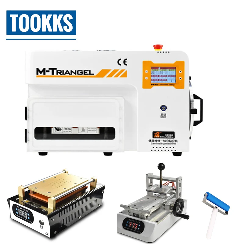 Полный набор ЖК-дисплей ОСА ламинатор+ аппарат для снятия клея+ 7 дюймов вакуумного насоса ЖК-дисплей машина сепаратор для Iphone samsung Refubish