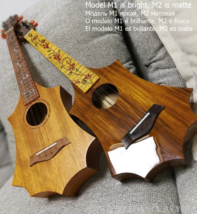 26 дюймов полностью из цельного дерева маленькая Гавайская гитара укулеле яркий палисандр Мост производительность укулеле 26 дюймов с бычьей костью гайка клен гитара
