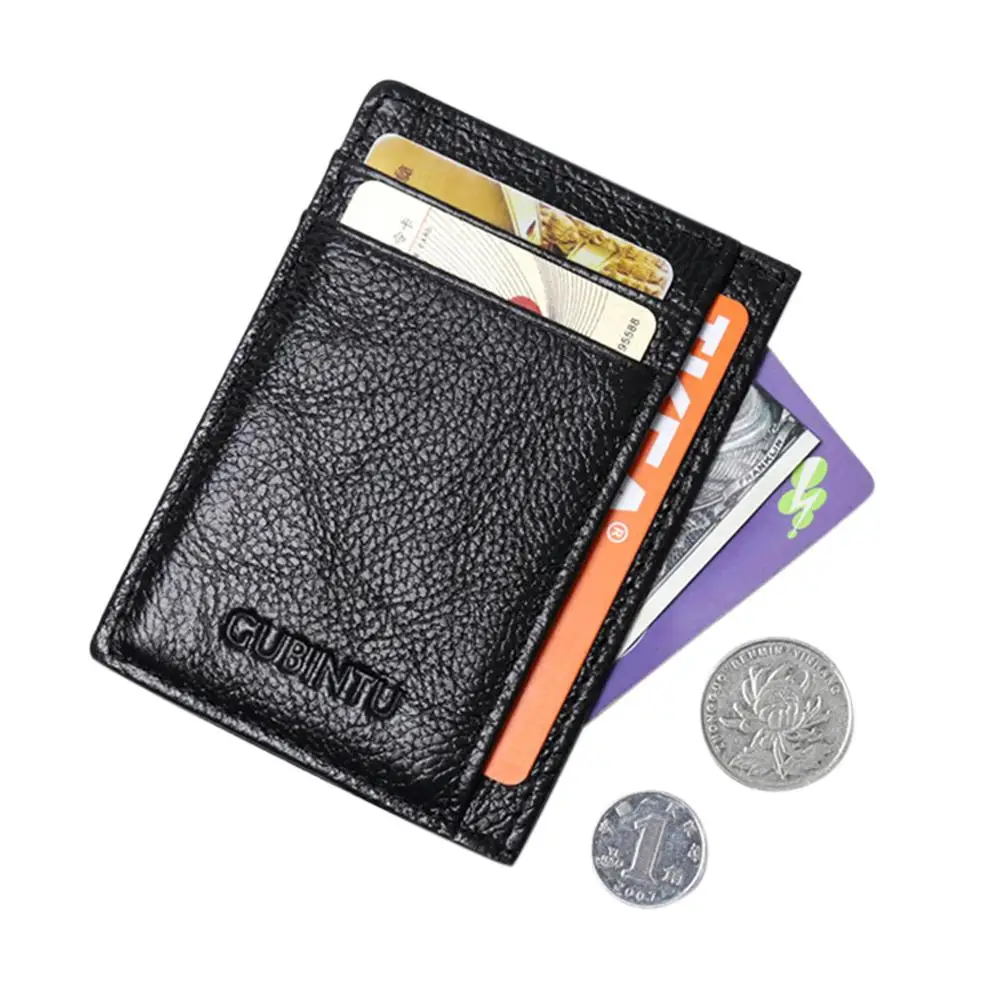 Banabanma Men Wallet Concise Hardwearing Leather Portable Bus Card Bag Wallets and Purses Fashion Wallet Men Coin Purses ZK40