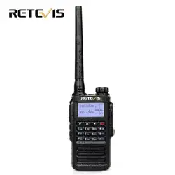 Retevis RT87 IP67 Водонепроницаемый Walkie Talkie двухдиапазонный УКВ DTMF скремблер VOX профессиональной двухстороннее радиолюбитель любительского радио