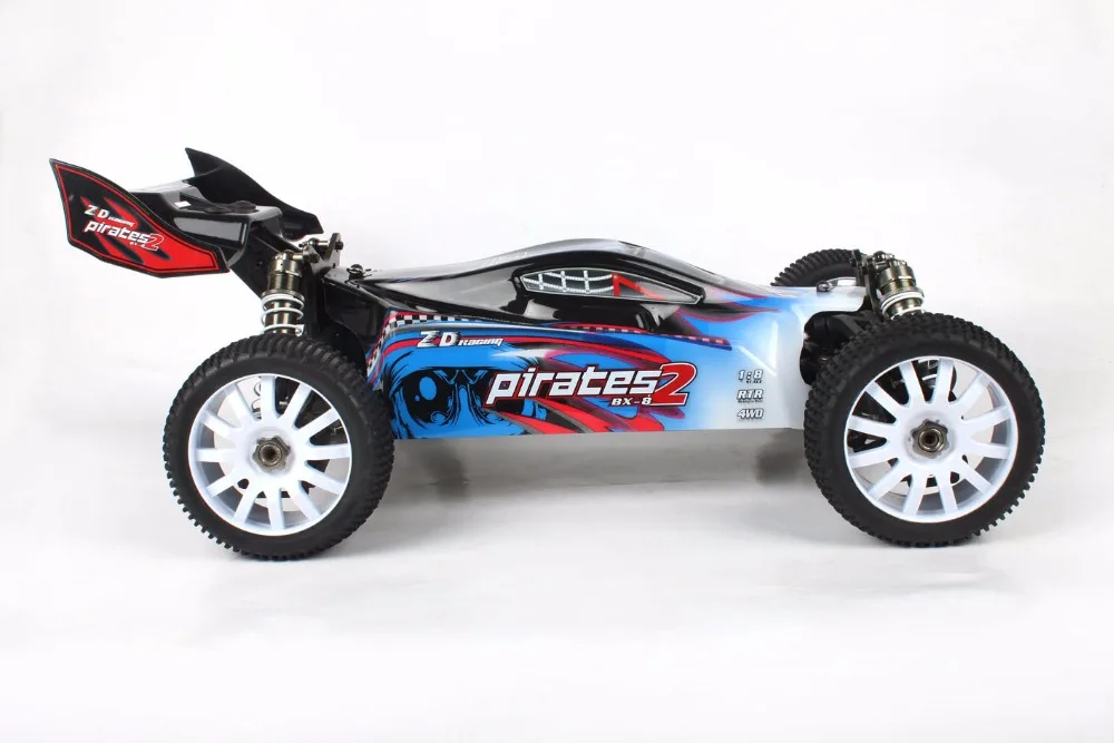 ZD гоночный 1:8 масштаб водонепроницаемый 4WD внедорожный Высокоскоростной