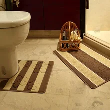 2 шт./компл. Противоскользящие коврики для ванной дверной коврик для входной двери коврик для туалета