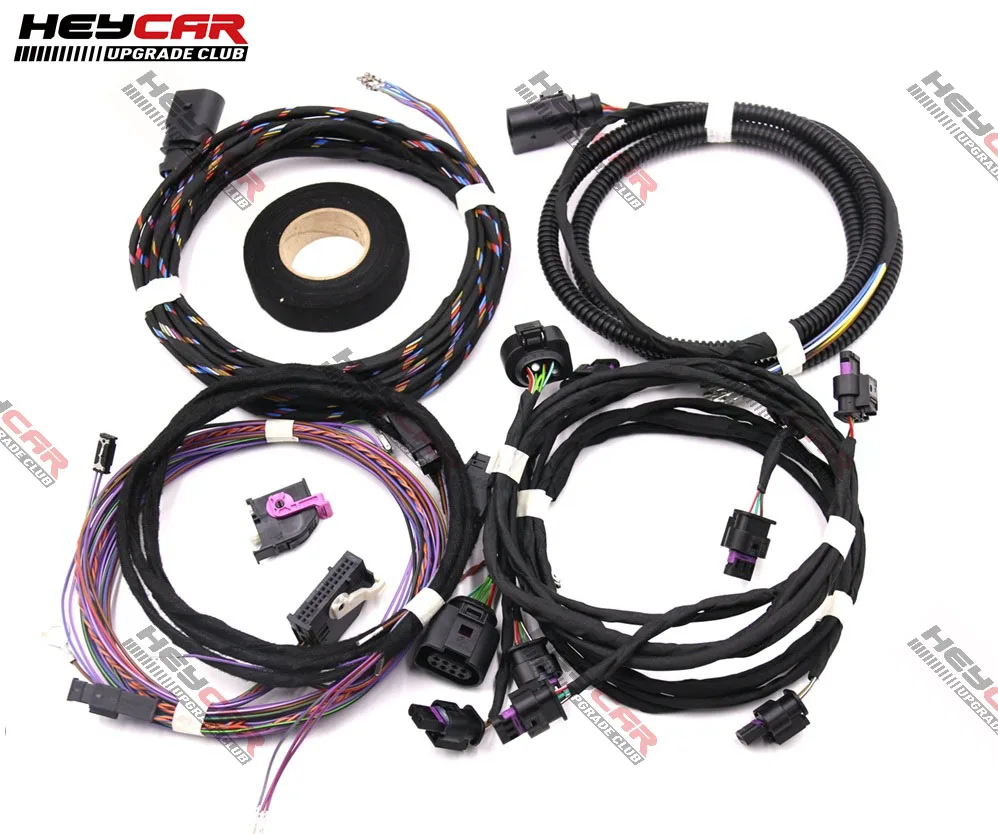 

OPS Parking Front and Rear 8K & 12K PDC cable wire For For VW Golf 7 MK7 VII