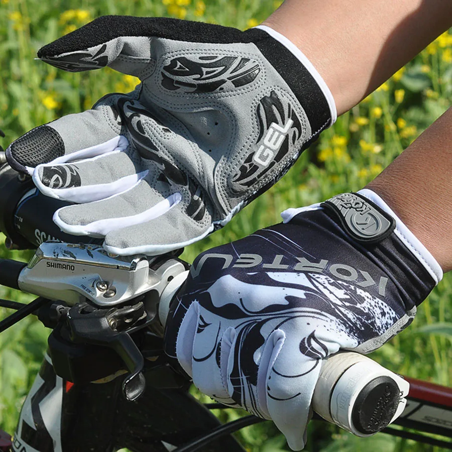 KORTELA Full Finger Men Women Cycling Gloves Touch Screen GEL Sports