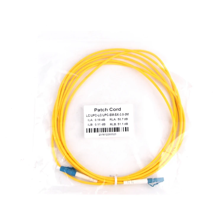 NEW OPTICAL FIBRE PATCH LEAD 1m