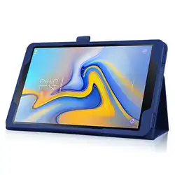 Tablet Case для Samsung Galaxy Tab 10,5 T590 T595 SM-T590 крышка lichee Style кожа раскладной стенд откидная крышка Tab 10,5 дюйма