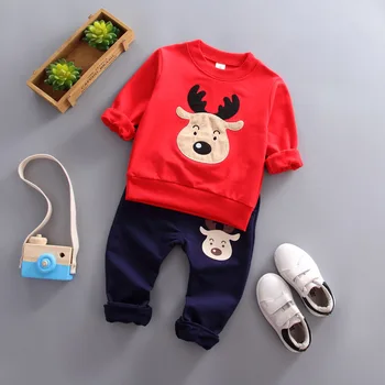 

2019 Spring Infant Set Baby Clothing Girls Clothes Boys Clothing Cartoon Cotton T Shirt Kids Pants Children Costume
