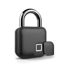 Top USB Перезаряжаемый смарт замок БЕСКЛЮЧЕВОЙ с распознаванием