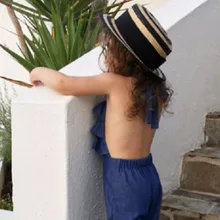 Новинка; Лидер продаж; эластичные модные синие джинсы для девочек; длинные штаны; сезон весна-лето