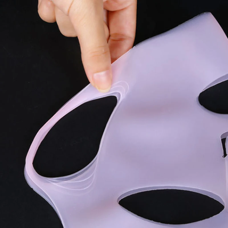 1 шт., силиконовая маска для лица, покрытие, ушной крючок, маска для лица, покрытие, предотвращает испарение эссенции, ускоряет абсорбцию, увлажняющий инструмент для красоты