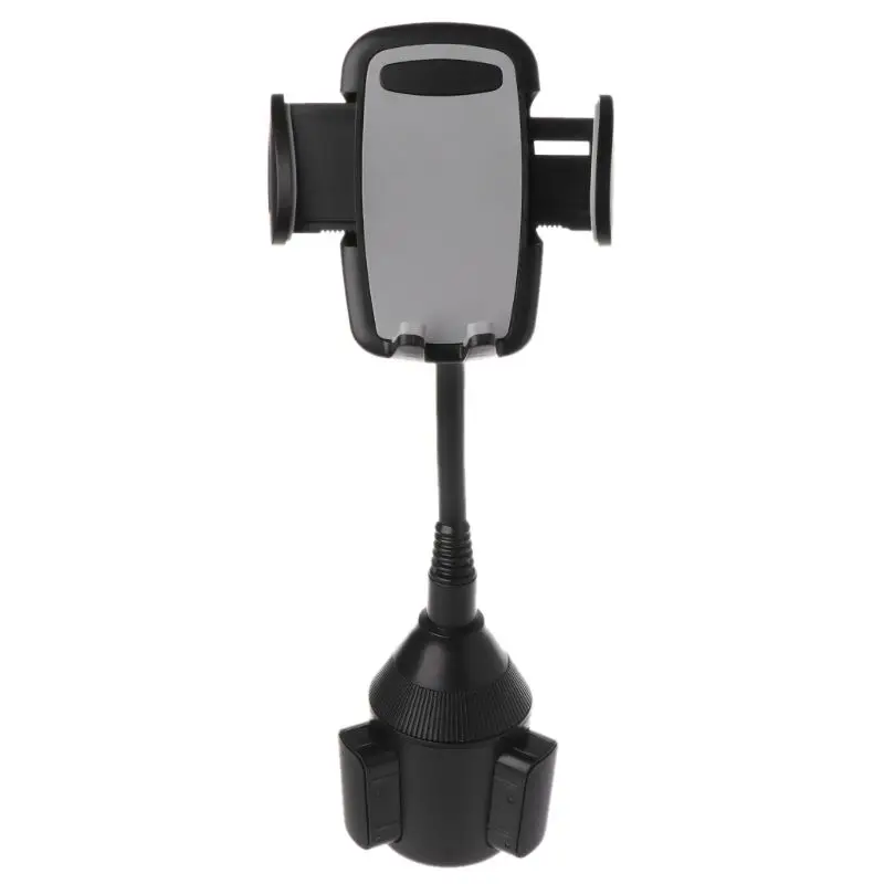 

360-degree Car Mount Adjustable Gooseneck Cup Holder Cradle Stand for iphone Samsung Xiaomi Huawei 3.5-6.7" Cell Mobile Phone