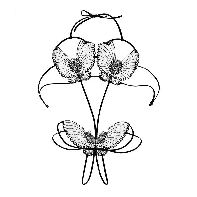 Порно секс открытый Бюстгальтер открытый промежность нижнее белье сексуальное горячее эротическое прозрачное белье Тедди Бабочка кукла для секса костюмы