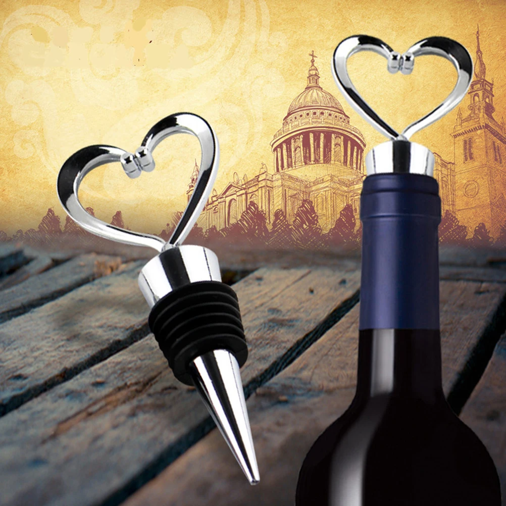 Барные инструменты для вина пробка в форме сердца Пробка для бутылки Красного вина твист свадебные подарки 1 шт