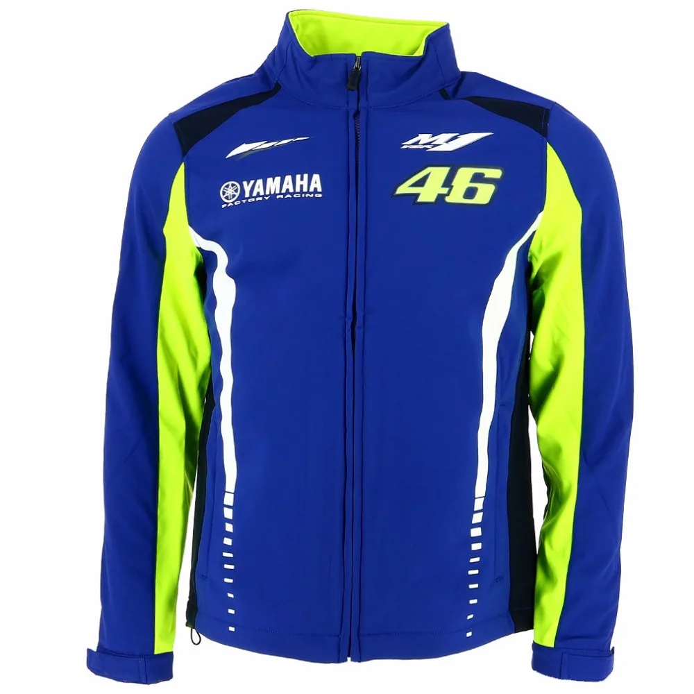 2017 VR46 Valentino Rossi for Yamaha M1 Dual Racing Team Moto GP Men s Soft Shell
