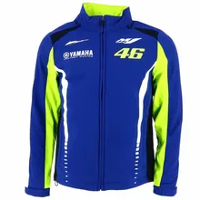 2017 VR46 Valentino Rossi for Yamaha M1 Dual Racing Team Moto GP Men s Soft Shell