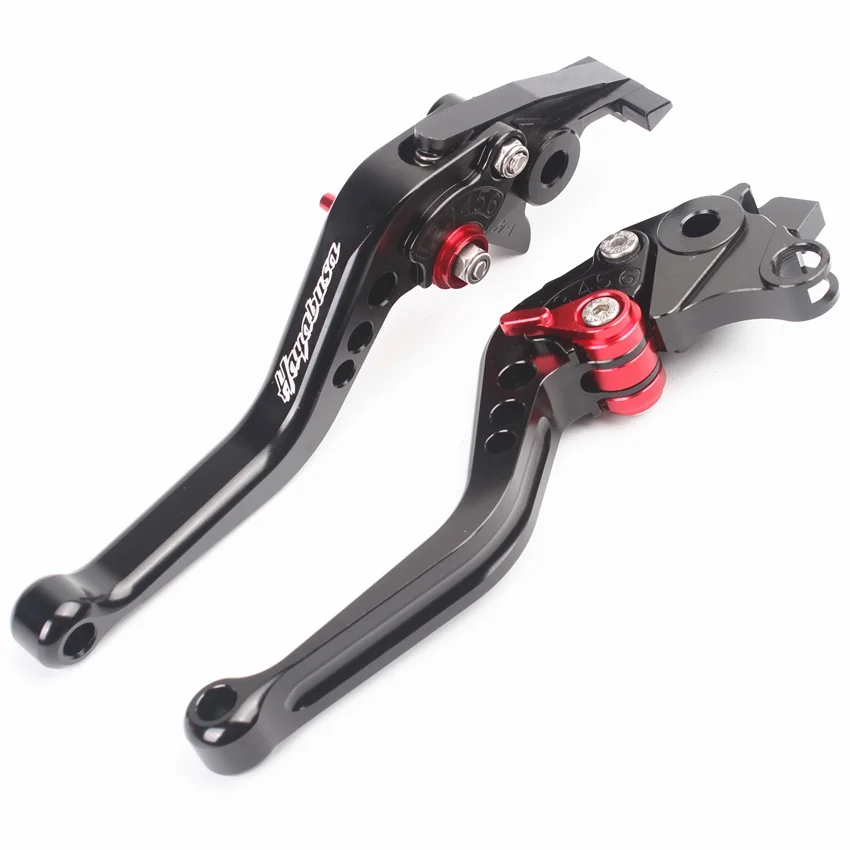 Для Suzuki HAYABUSA/GSXR1300 2008 2009 2010 2011 2012 2013 ЧПУ Алюминий Черные Короткие сцепные рычаги