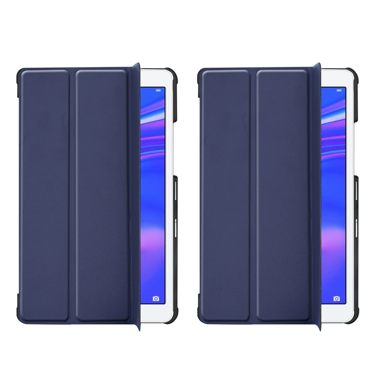 Магнитный флип чехол из искусственной кожи для Huawei M5 Lite 8 0 чехлы и стилус сна с
