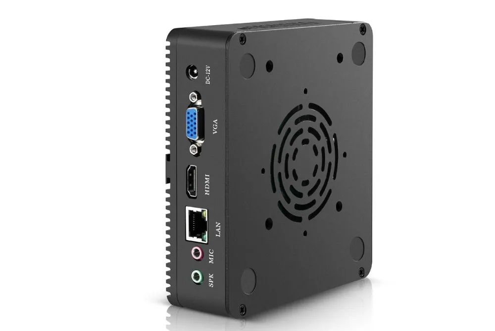 Безвентиляторный мини ПК Windows 10 Core i5 i7 4010Y 4210Y 4610Y двухъядерный wifi HDMI VGA HTPC ноутбуки микро настольные компьютеры неттоп NUC USB3.0