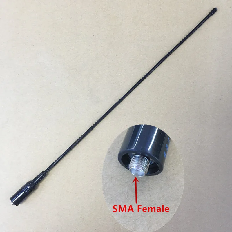 bilder für Honghuismart rh771 uv dualband-antenne weiche sma-buchse für kenwood baofeng bf-uv5r, tyt quansheng,, weierwei, puxing walkie-talkie bilder für Honghuismart rh771 uv dualband-antenne weiche sma-buchse für kenwood baofeng bf-uv5r, tyt quansheng,, weierwei, puxing walkie-talkie