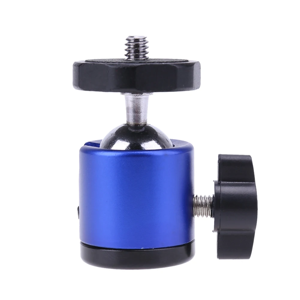 

1/4" Screw Ball Head Mount Tripod Ball Head Metal Tripod Pan Tilt Screw Adapter for Camera Tripod Flash DSLR Camcorder