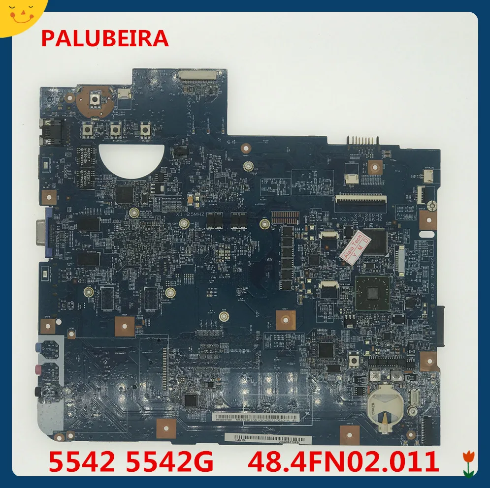 PALUBEIRA NBJV50-TR MB 48.4FN02.011 для Acer asipre 5542 5542G материнская плата ноутбука MBPHP01002 MB. PHP01.002 DDR2 тестирование