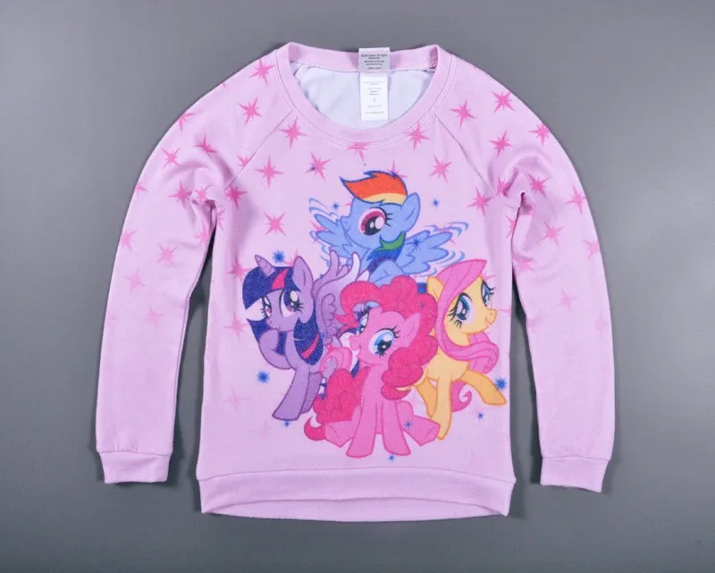 girls t font b shirt b font autumn cartoon horse long sleeve kids girl t font
