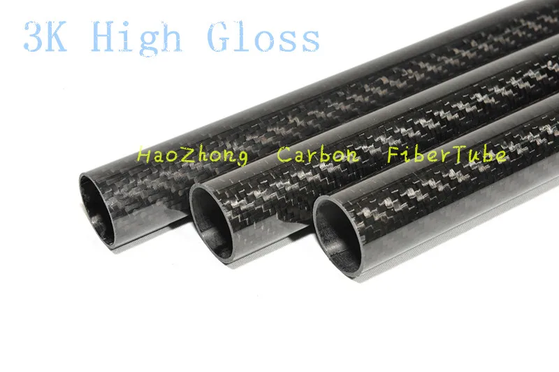 

1-10pcs 22MM OD x 19MM ID Carbon Fiber Tube 3k 500MM Long with 100% full carbon (Roll Wrapped) Quadcopter Hexacopter Model 22*19