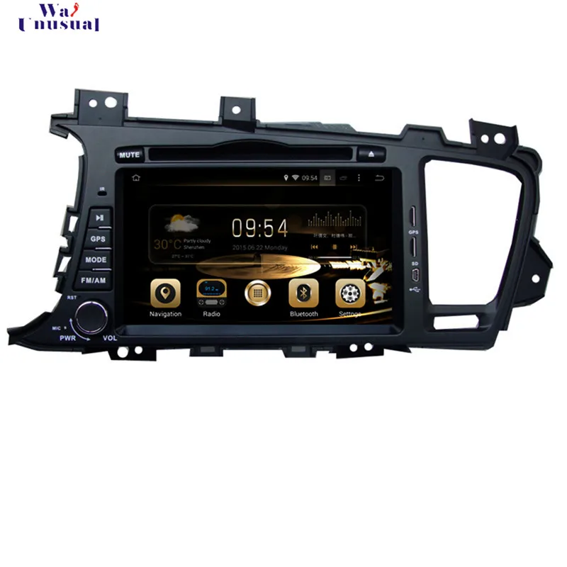 

WANUSUAL 8" Android 5.1 Car Video Player for KIA K5 for Optima 2011 2012 2013 2014 2015 2016 with GPS BT WIFI Quad Core 16G Maps
