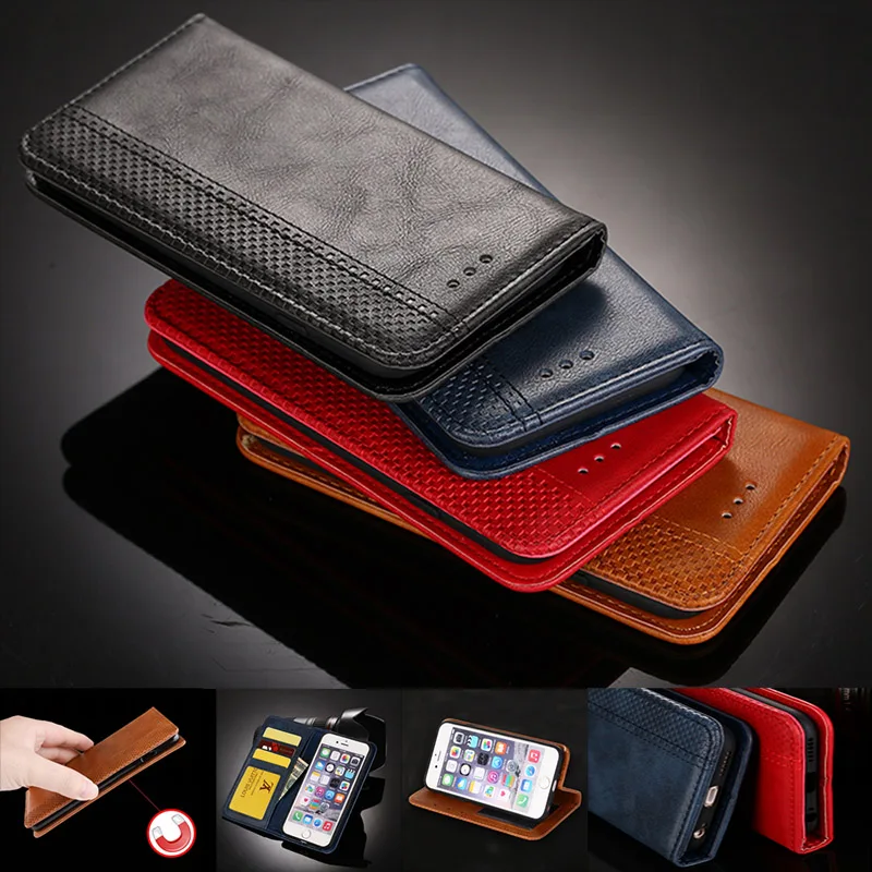 

Magnet Leather Wallet Case for Huawei Honor Play 8A 8C 7X 6A 9i 6X 5C 4C V20 V10 6 8 9 Card Slot Flip Cover Case Honor 4A/Y6 8X