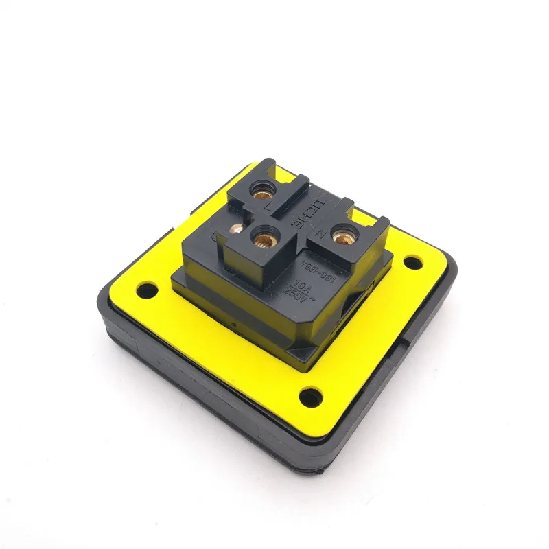 Многофункциональная промышленные защитные очки розетки 10A 250V CE черный