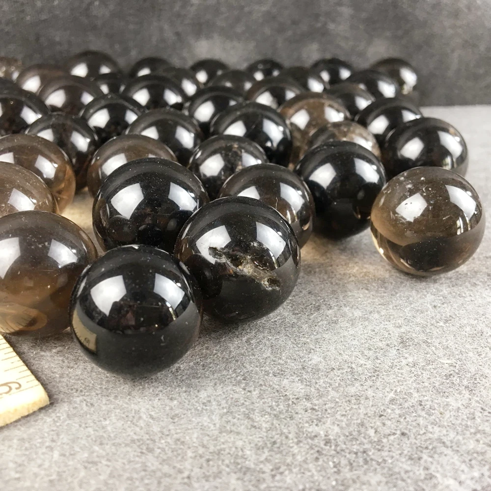smokey quartz sphere crystal ball (3)