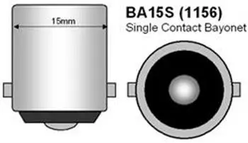 2 шт. 10 Вт 1440lm неполярный 12V 24V S25 1156 BA15S Canbus Светодиодная Лампочка P21W 15SMD 3030 светодиодный для автомобиля запасной светильник лампа фонарь заднего хода